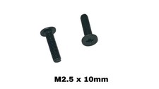 Turntable Record Player Cartridge Screws M2.5x10mm Headshell Hardware 8Pk