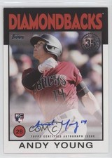 2021 Topps 1986 Topps Baseball Auto Andy Young #86A-AY Auto 0xg6