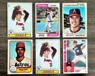 6 Card Vintage Nolan Ryan Lot, Topps, 1974, 1978, 1979, 1984