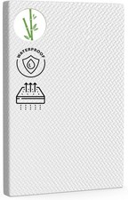 Pack and Play Mattress Topper 38  x 26  , Soft Breathable Waterproof Cover