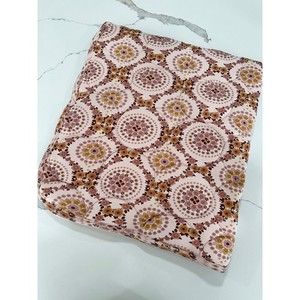 Kate Quinn Organic Cotton Blanket Pink Floral Flowers