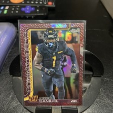 2025 Topps Chrome Deebo Samuel Washington Commanders Football #294 Pigskin