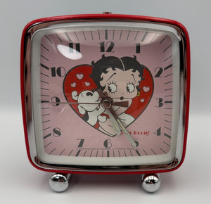 Betty Boop Alarm Clock - Vintage - READ