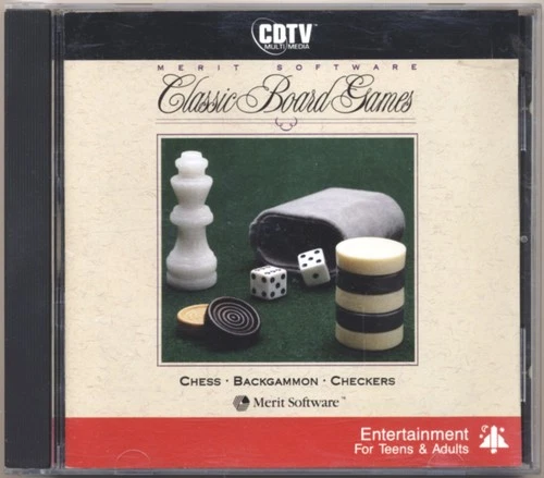 Commodore CDTV Classic Boardgames Cd-Rom