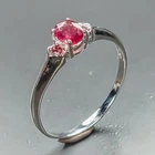 Unique Jewelry Natural Tourmaline Ring 925 Sterling Silver Size 8 /R471530