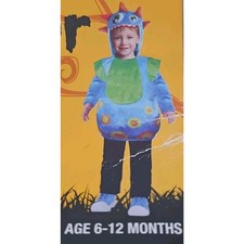 Halloween Costume Mini Monster With Hood Infant Age 6-12 Months