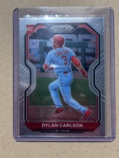 2021 Prizm Base Tier II #138 Dylan Carlson - St. Louis Cardinals RC