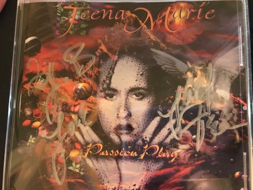 TEENA MARIE Passion Play CD Hand Signed In Person Rick James Motown