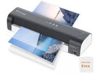 Bonsaii 13-Inch Thermal Laminator Machine 13 inch + 5 Pouches, Grey & White