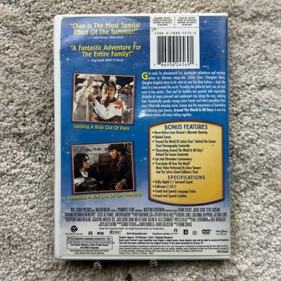 Around the World in 80 Days DVD 2004 Fullscreen Jackie Chan Steve