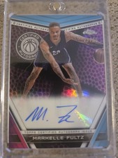 2023-24 Topps Chrome Basketball Markelle Fultz Certified Autographs Orange /55