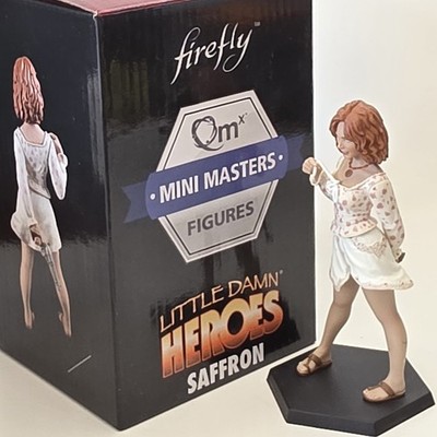 Loot Crate Firefly Qmx Mini Masters Figure Little Damn Heroes Saffron - New