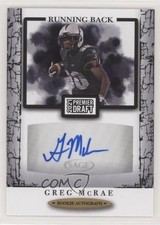 2021 Sage Premier Draft Auto Greg McCrae #A62 Auto 6f5