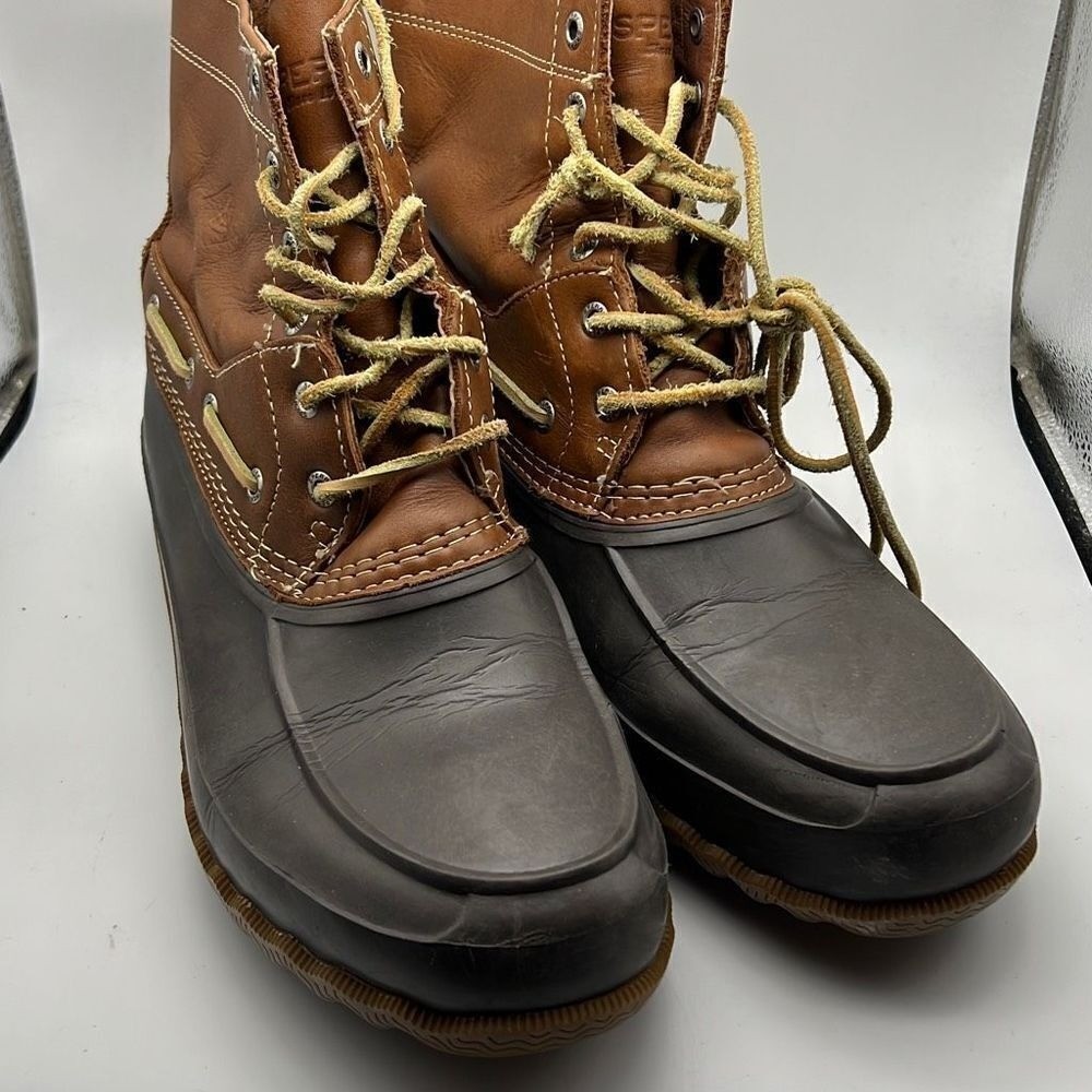 Sperry boots winter rain boots men size 11-image