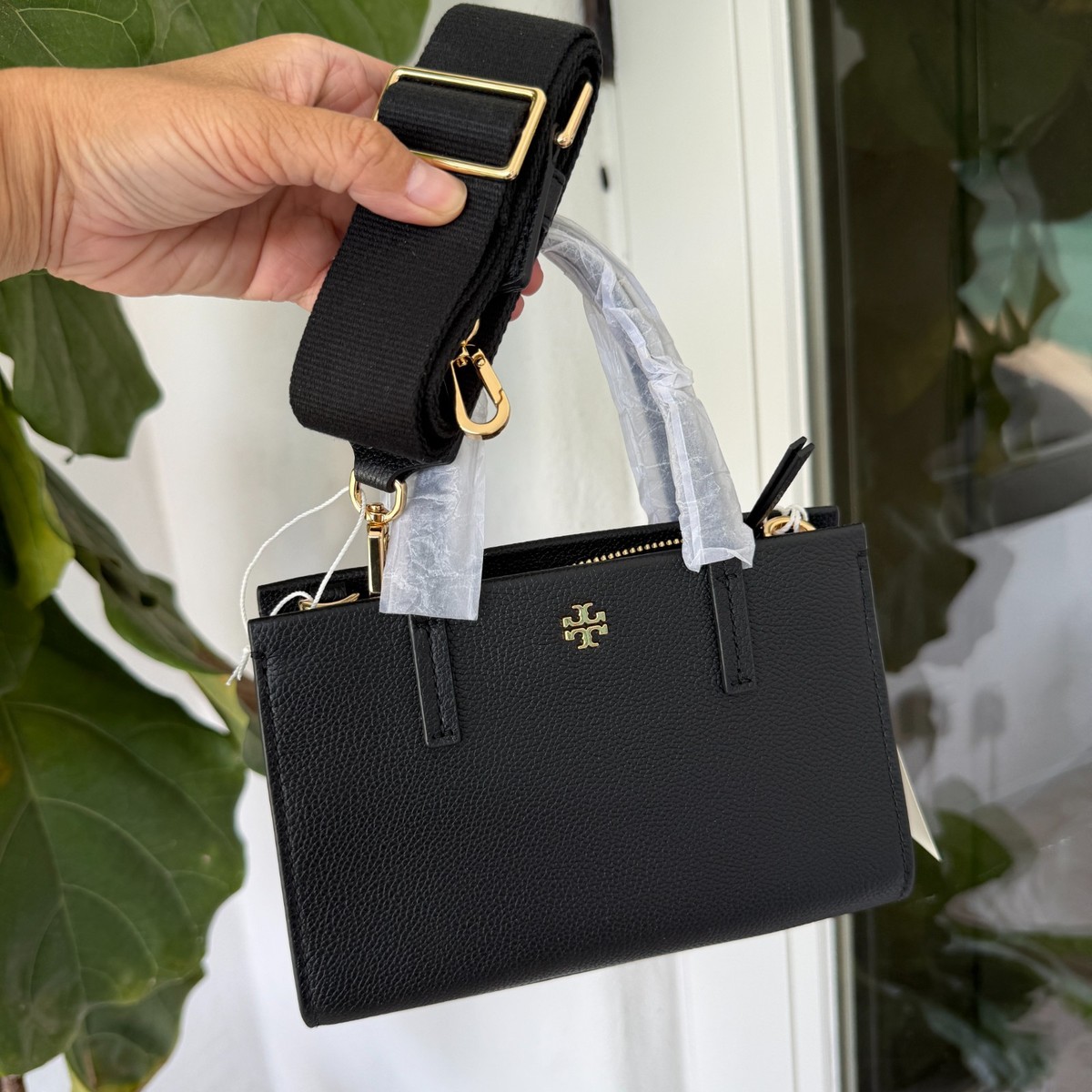 Tory Burch Blake Mini Tote 176875 $300 Black | eBay