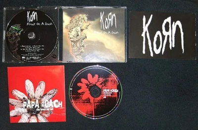 2x Promo CD _ KORN _ Freak.. + Flyer + PAPA ROACH - she Loves Me Not (SoaD/Tool) - Bild 1 von 4