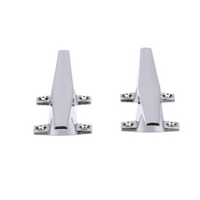 6245-6 Chrome-Plated Cleats, 6 Inches Long, 2 3/32 inches Wide, Install with ...
