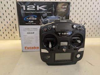 Futaba T12K 2.4GHz 14 Channel T FHSS S THSS Transmitter Used Good Condition