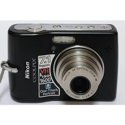 Nikon COOLPIX L12 CCD Digital camera 7.1MP 3x optical zoom,2.5