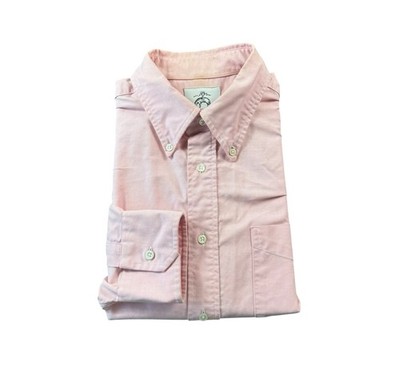 Brooks Brothers Black Fleece Oxford Pink Men's L/S Button Front
