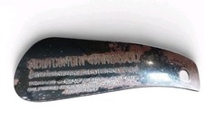 50'S Vintage Metal Shoe Horn MONTGOMERY WARD  CO. Shoes Advertising 7 cities. C