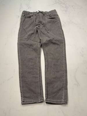 Mango Straight Leg Pants Gray 2000s Minimalist - Boys 13/14