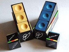 Balabushka Performance Billiard Pool Cue Chalk - 3-Cube Box Set