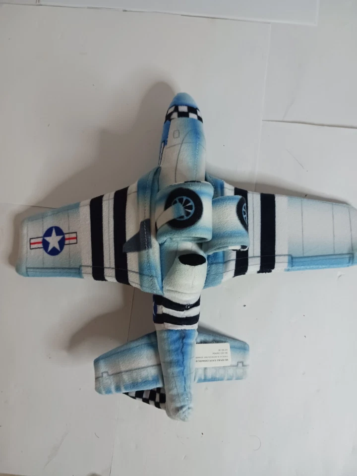 Wild Republic запястье Huggers самолет P-51 Mustang плюшевый самолет - Изображение 3 из 4