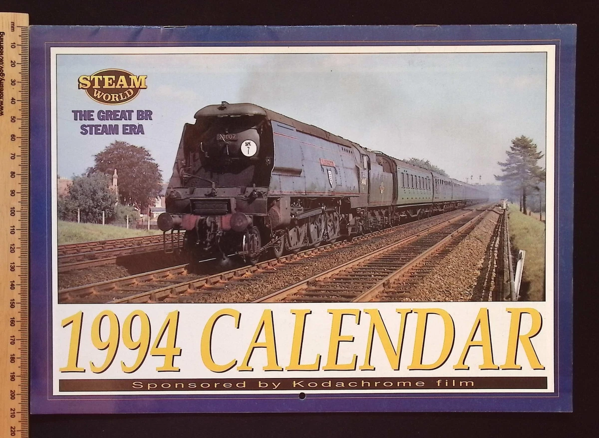 Collectible Railroad Paper Calendars 1994 for sale | eBay