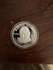 NORFED - 2022 American Liberty Currency $ Kevin Sorbo Numbered Silver Round 