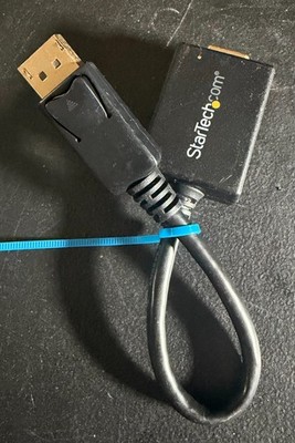 StarTech Black DisplayPort to VGA Video Adapter Converter | Model: DP2VGA
