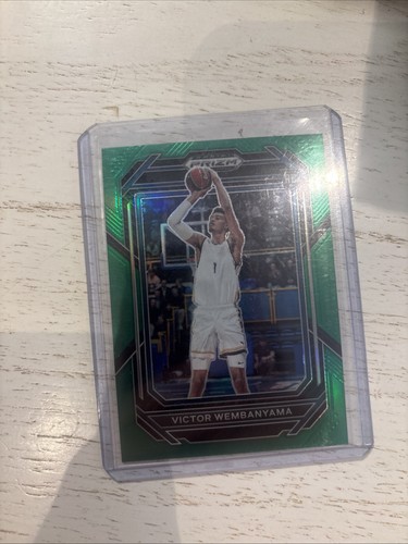 Victor Wembanyama [Choice Green] #2 2023 Panini Prizm Draft Picks card