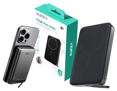 689323790128 PB-MS06 Qi2 Power Bank 10000mAh 30W MagSafe PD AUKEY