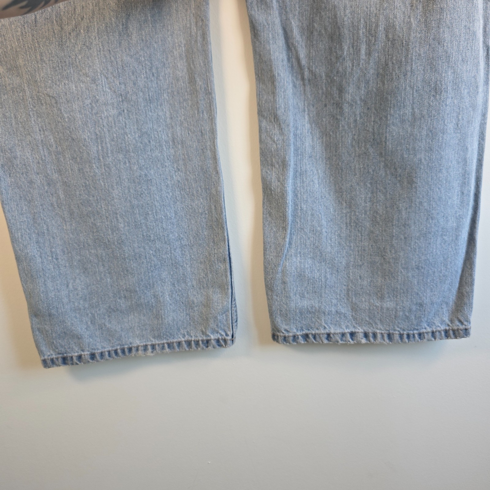 Faded Glory Carpenter Jeans W40 L32 Blue Relaxed Workwear Utility Gorpcore Men's image 7