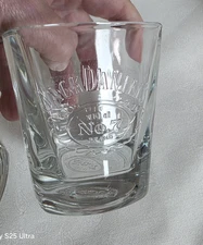 2 - Jack Daniels Whisky Glass Men Cave Bar She Shed Gift Giving