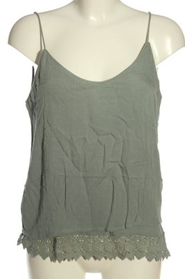 PIGALLE Trägertop Damen Top Gr. DE 36 khaki Casual-Look