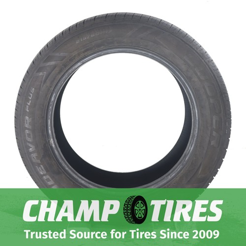 Set Of 2 P215/60R17 Cooper Endeavor Plus 96 H Used 7/32nds - Picture 2 of 5