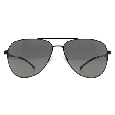 Hugo Boss BOSS 1641/S V81 M9 schwarz ruthenium grau polarisierte Sonnenbrille
