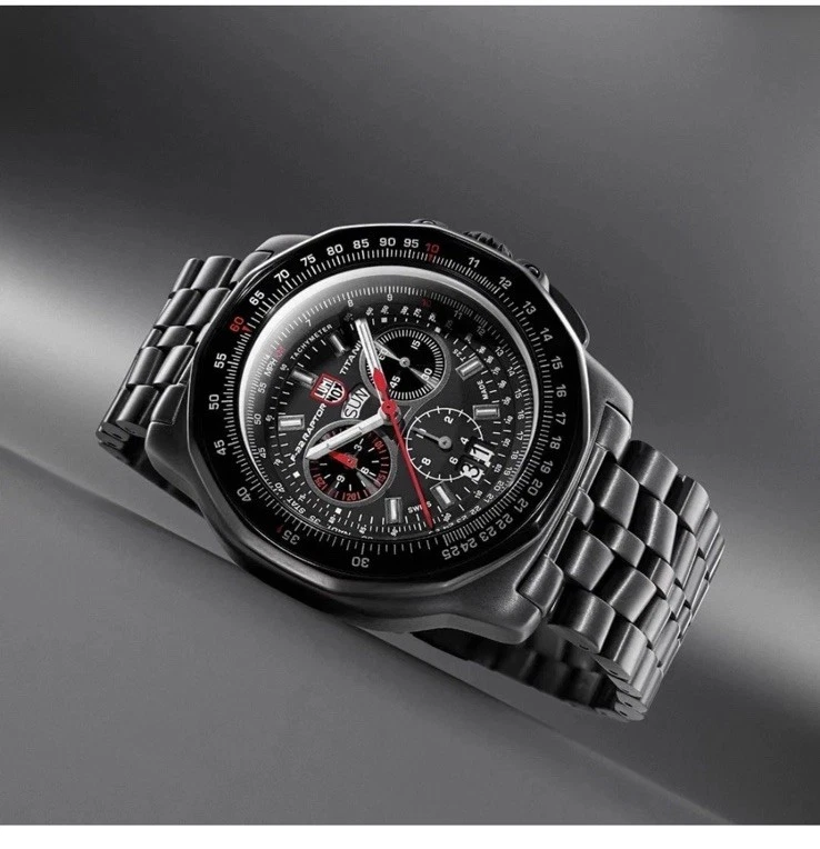 Reloj Piloto Luminox F-22 RAPTOR™ Titanio Serie 9270, 44 mm (XA.9272) Nuevo Foto 3 de 4