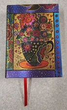 Paperblanks WILD FLOWERS MIDI Laurel Burch Unlined Journal 2.75" X 3" X .5"