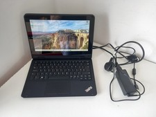 Lenovo Thinkpad Yoga 11e. 256 GB NVMe SSD. 8 GB Ram. Intel i5-7Y54. Windows 11.