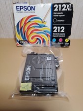 Epson 212 Standard-Capacity Yellow Ink Cartridge - SEALED - No Expiration Date