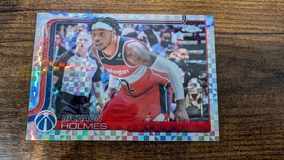 Richaun Holmes X-Fractor Refractor 2025/26 Topps Chrome Basketball #236 Wizards