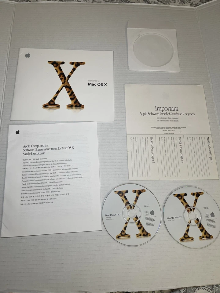 Apple Mac OS X v10.2 Upgrade Install, Developer Tools and Info Guide - Image 2 of 4