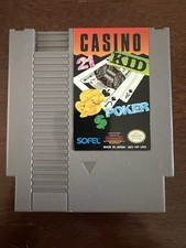 Casino Kid Nintendo NES Game NTSC-U/C Sofel 1989 Cleaned/Tested/Working