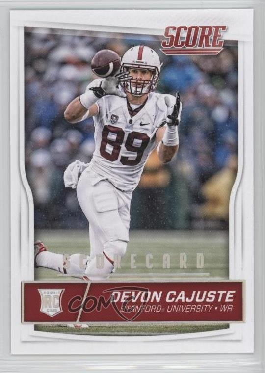 2016 Score Rookies Scorecard Devon Cajuste #402 Rookie RC 0c6