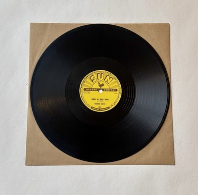 Sun 78rpm Warren Smith Rock  N  Roll Ruby / I d Rather Be Safe Than Be Sorry -NM