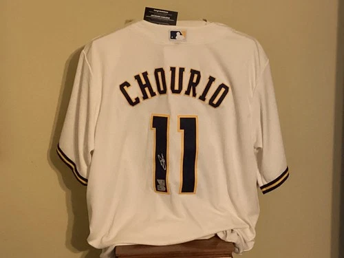2025 Fanatics Under Wraps Jackson Chourio Signed Jersey Fanatics MLB Brewers