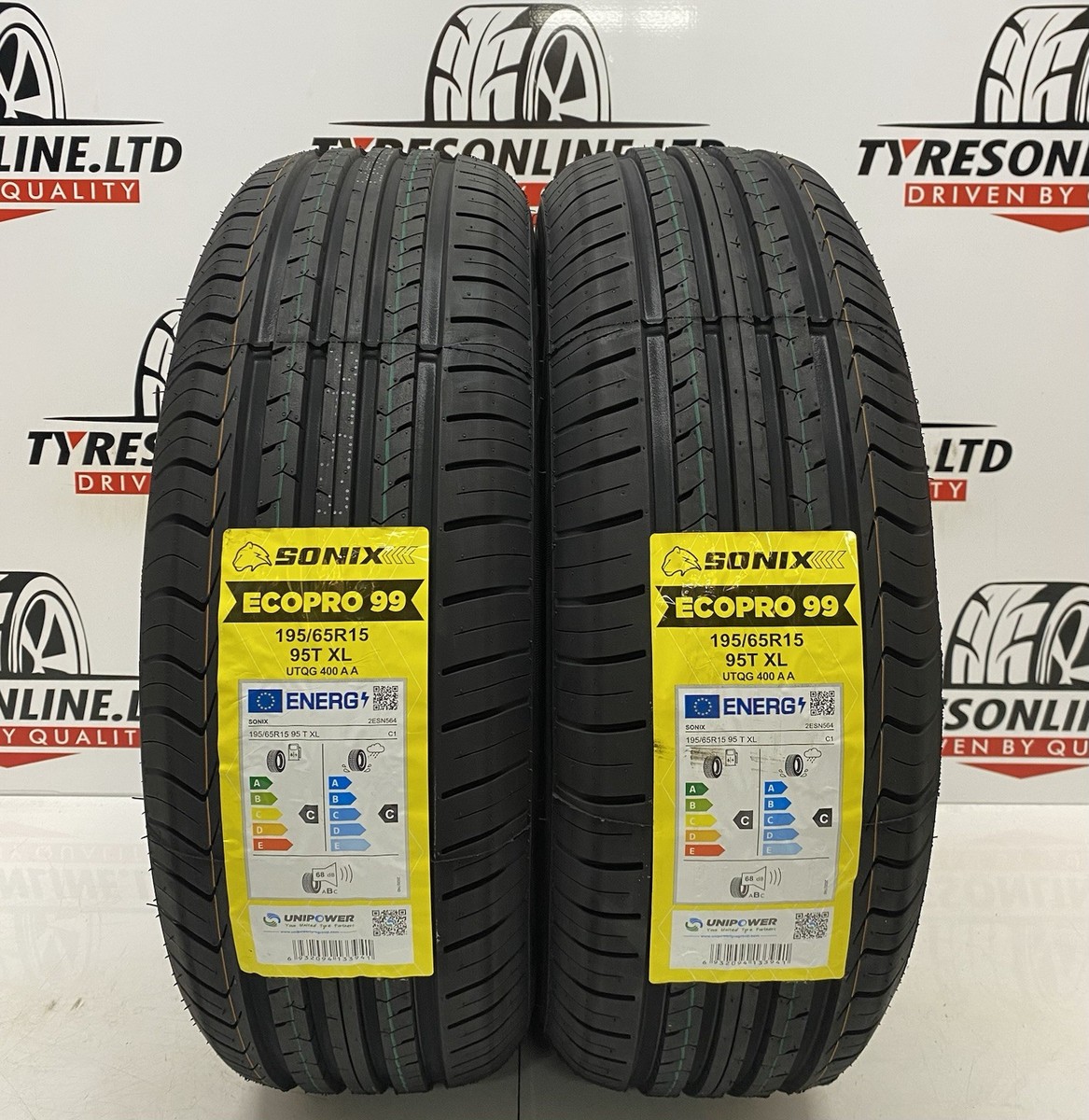 shun195／65R15 4 X 195 65 15 SONIX EXTRA LOAD 195/65R15 95T XL BRAND NEW M+