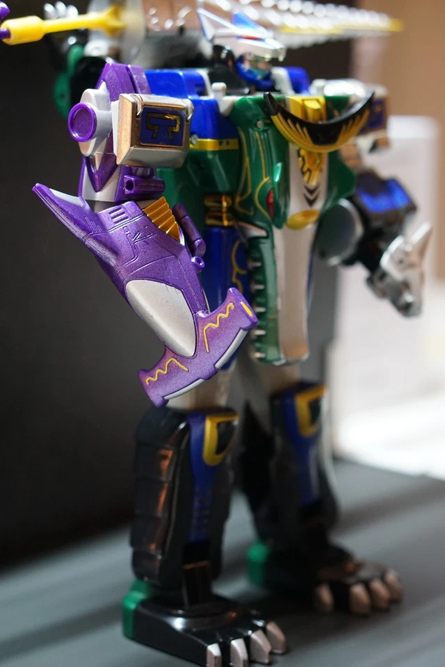 DX Gao Hunter Power Rangers Wild Force Zord Megazord Gaoranger  Foto 2 de 4